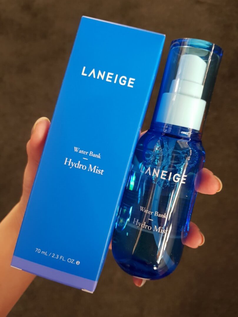 LANEIGE water Bank Hydro Mist 70ml.,ลาเนจ,มอยส์เจอร์ไรเซอร์, water Bank,บำรุงผิวหน้าลาเนจ,ลาเนจเพิ่มความชุ่มชื้น,สเปรย์ลาเนจ,สเปรย์บำรุงผิวลาเนจ